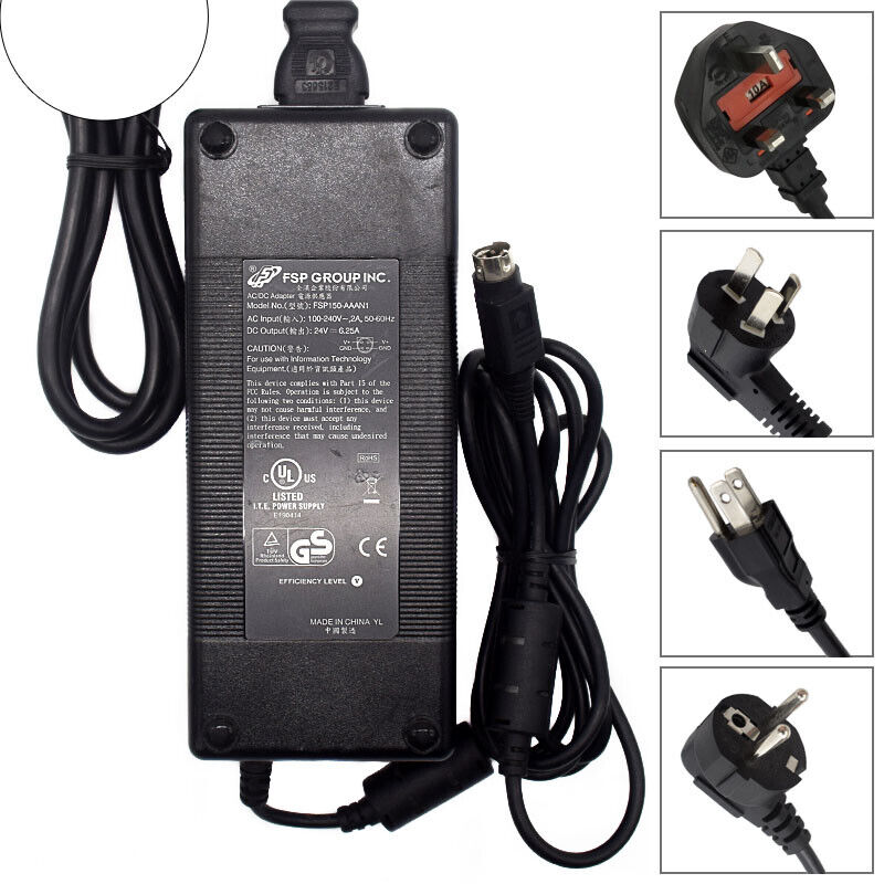 *Brand NEW*Genuine FSP FSP150-AAAN1 24V 6.25A 150W AC/DC Adapter Power Supply